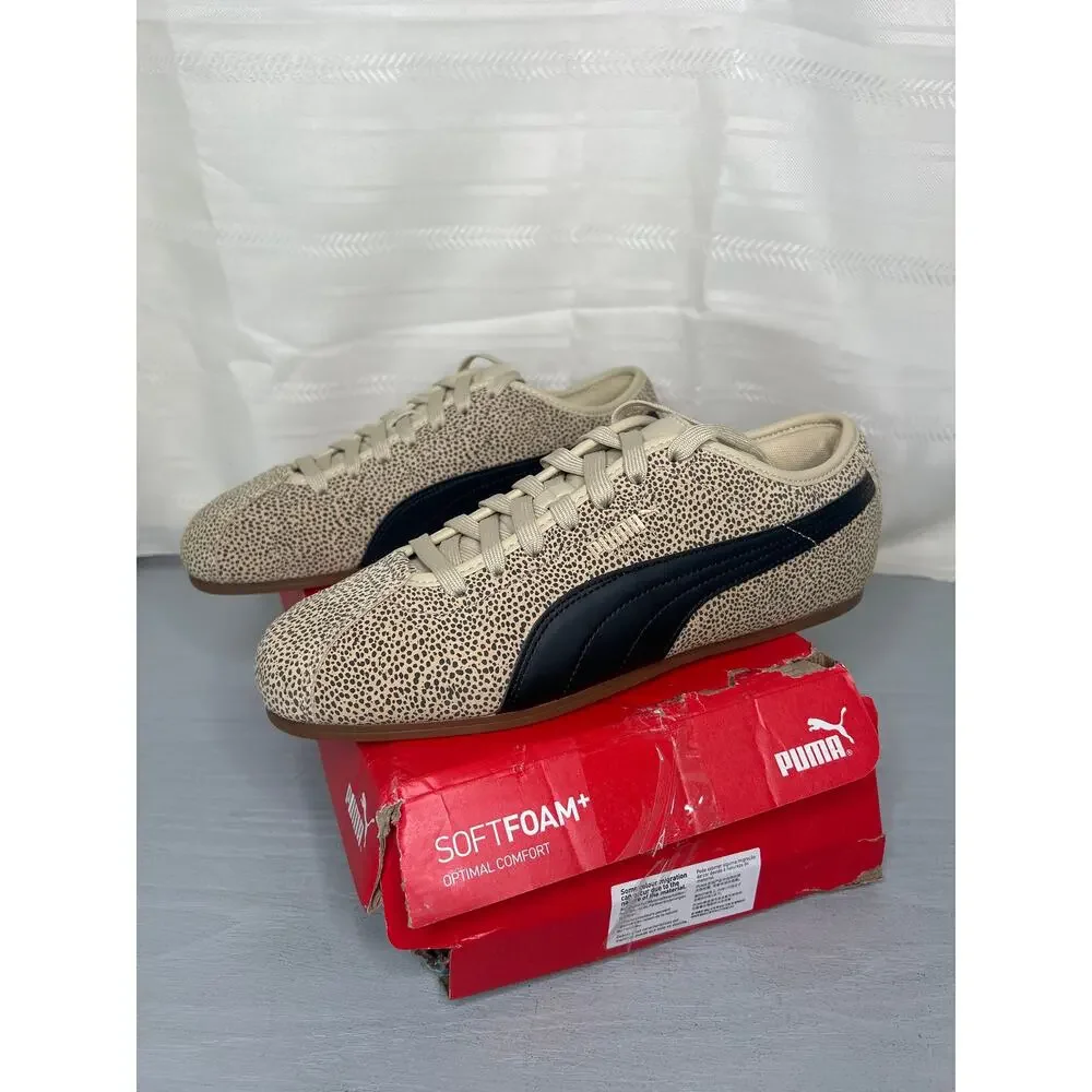 PUMA Tackle Topcat Sneakers Toasted Almond Black Gum Womens Size 10M